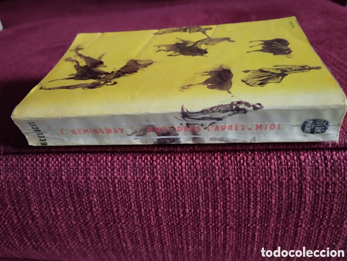 Libros de segunda mano: Mort dans lapres-midi.Ernest Hemingway. - Foto 3