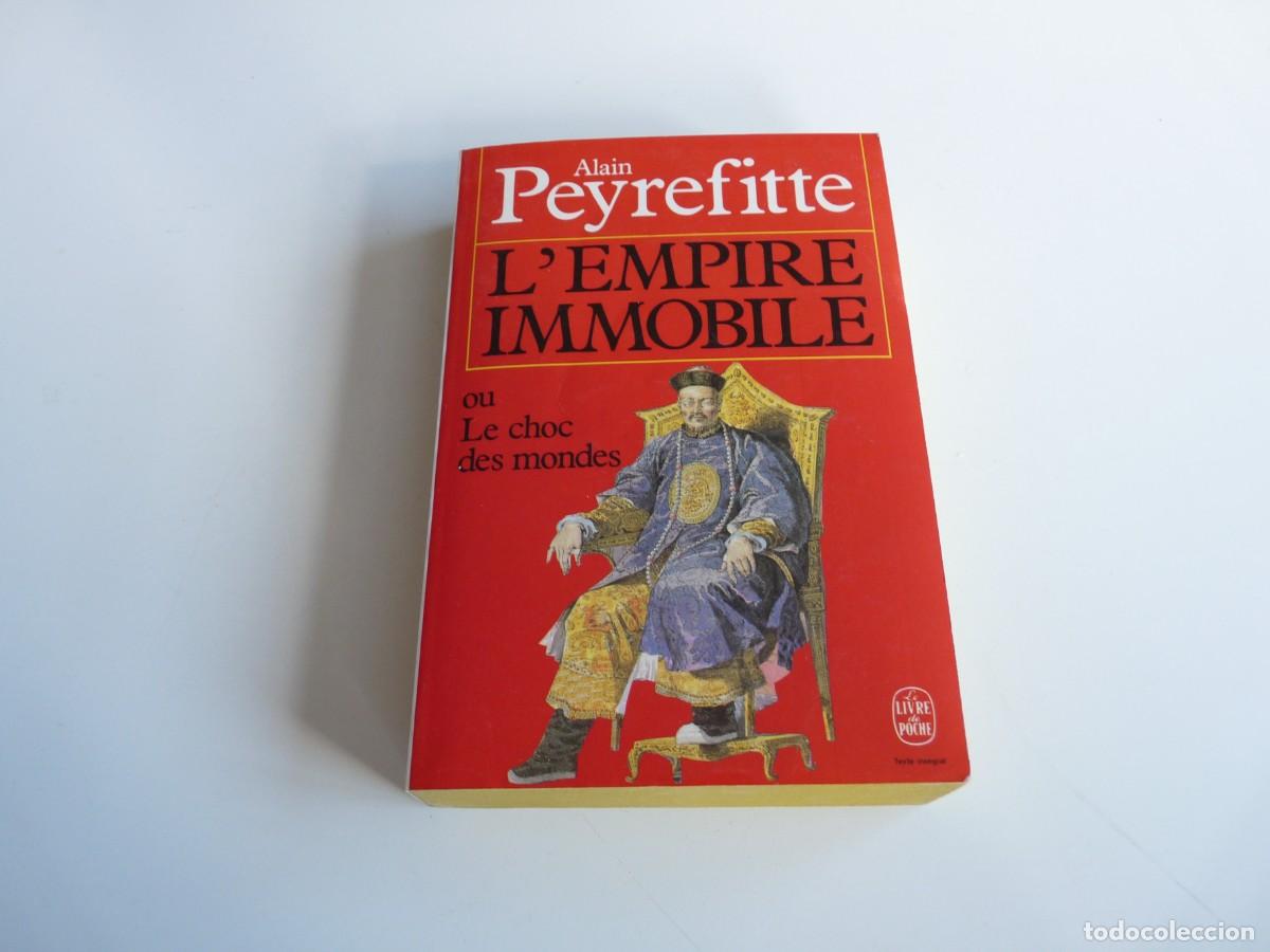 Libros de segunda mano: L&eacute;mpire Immobile Alain Peyrefutte REF: 3-324 - Foto 1