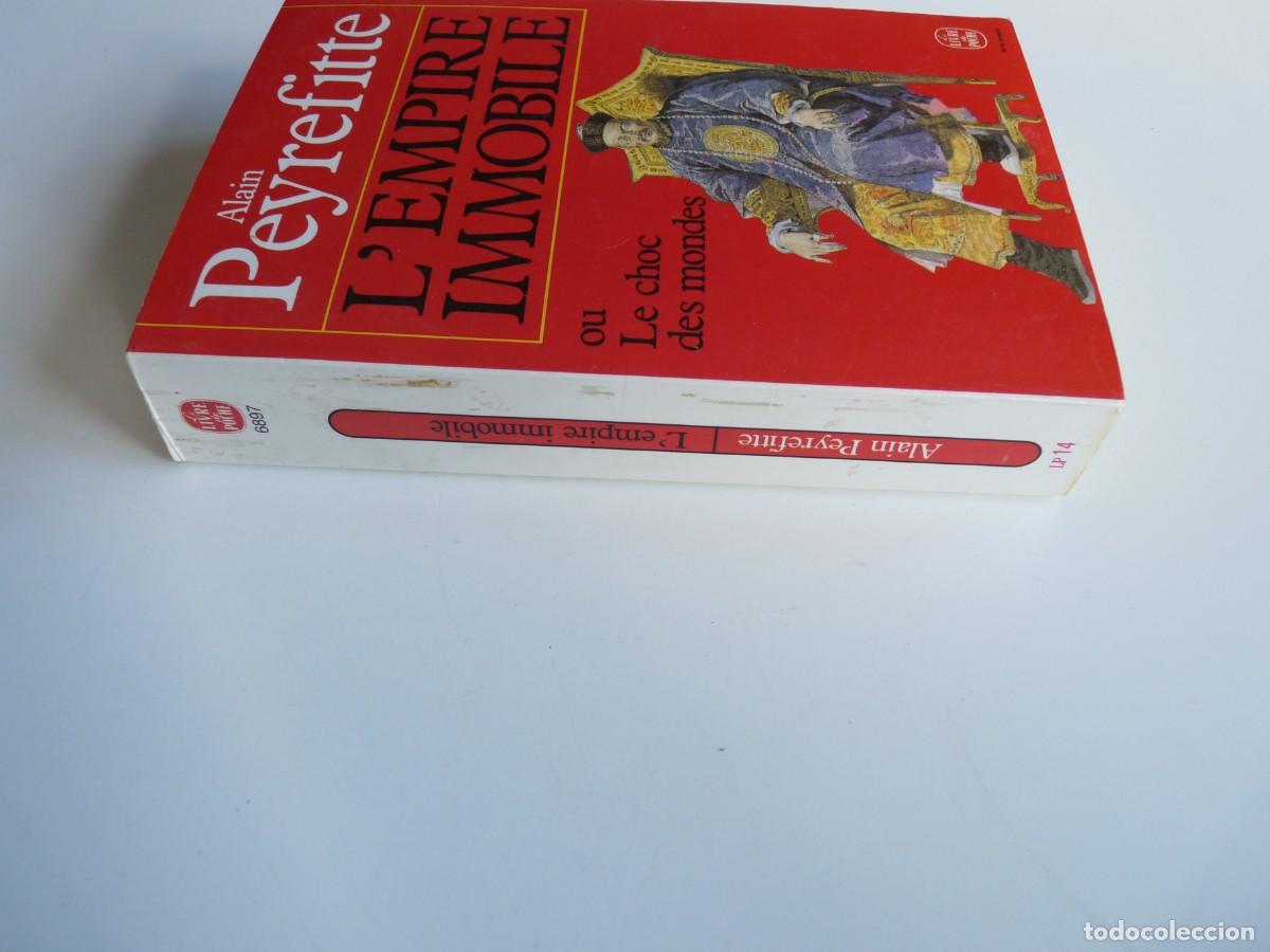 Libros de segunda mano: L&eacute;mpire Immobile Alain Peyrefutte REF: 3-324 - Foto 4