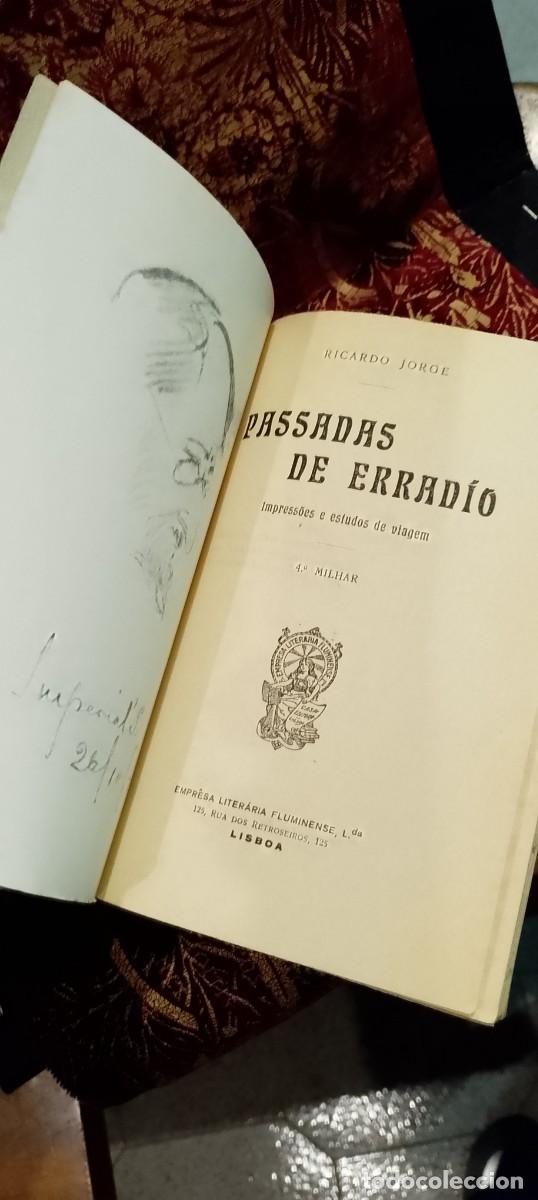 Libros de segunda mano: Passadas de Errad&iacute;o - Ricardo Jorge - Foto 5