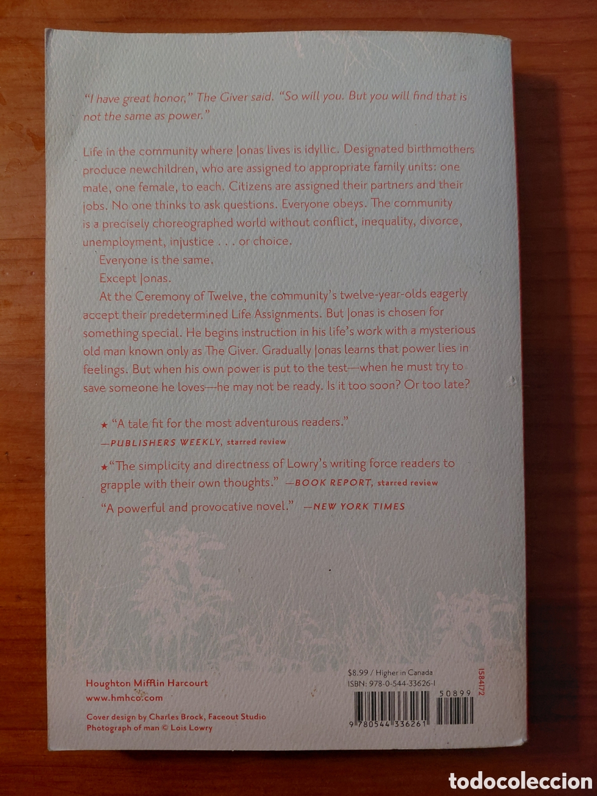 Libros de segunda mano: The giver, Lois Lowry - Foto 2