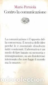 Libros de segunda mano: Mario Perniola - Contro la comunicazione - Foto 1