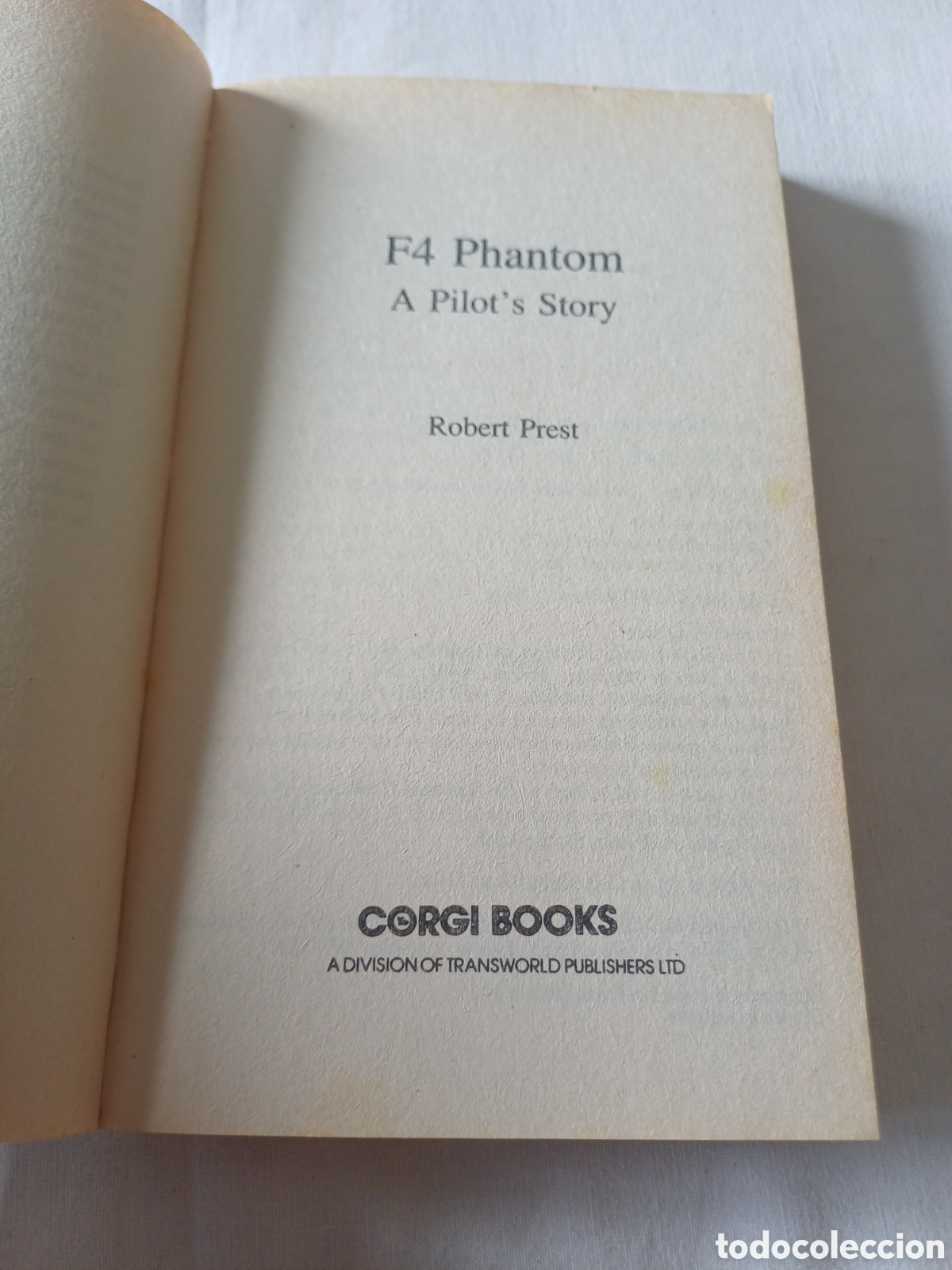 Libros de segunda mano: F4 Phantom a pilot s story Robert Priest INGL&Eacute;S - Foto 3