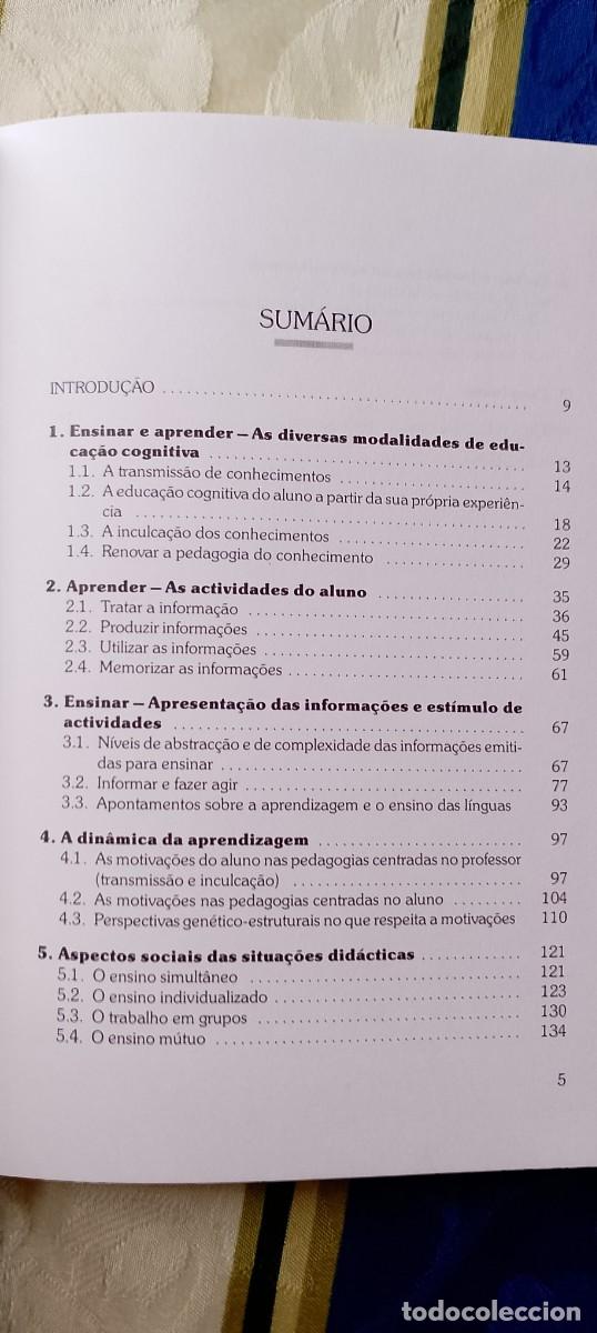 Libros de segunda mano: Ensinar e Fazer Aprender - Louis Not - Foto 5