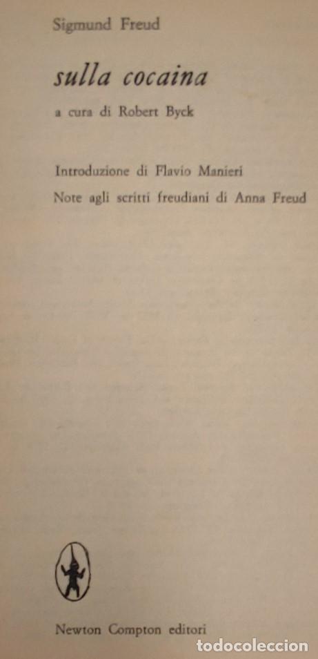 Libros de segunda mano: FREUD, SULLA COCAINA, NEWTON COMPTON EDITORI 1979, LIBRO EN FRANCES - Foto 4