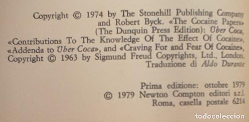 Libros de segunda mano: FREUD, SULLA COCAINA, NEWTON COMPTON EDITORI 1979, LIBRO EN FRANCES - Foto 5