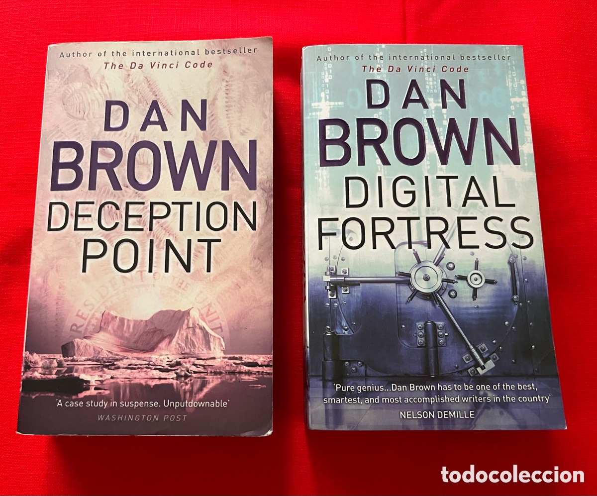 Libros de segunda mano: 2 Libros de Dan Brown en ingl&eacute;s - Foto 1