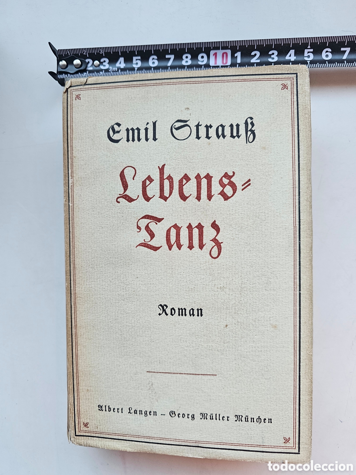 Libros de segunda mano: Libro Lebenstanz, Emil Strauss 1940 Munchen - Foto 2