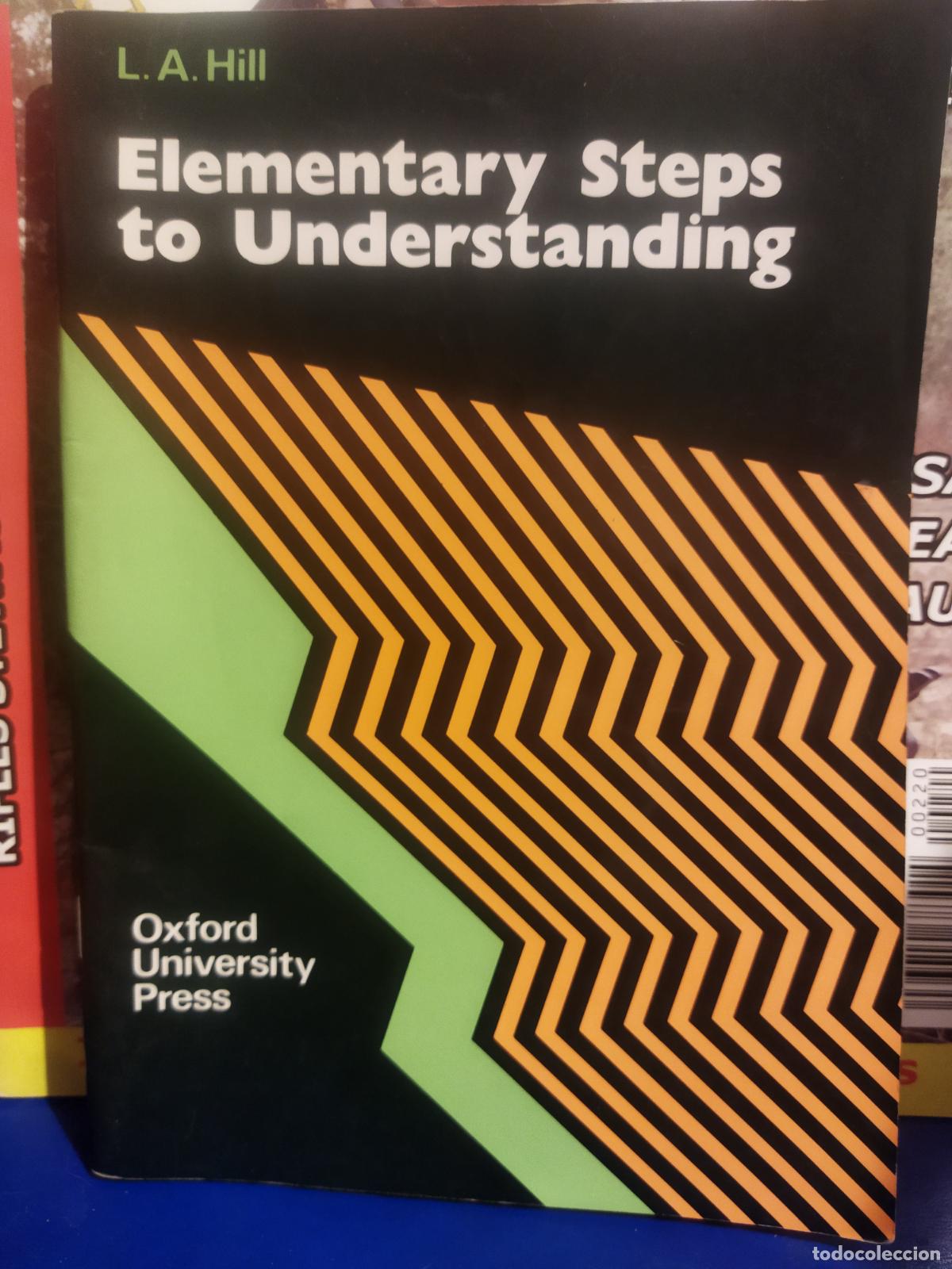 Libros de segunda mano: Elementary steps to understanding - Foto 1