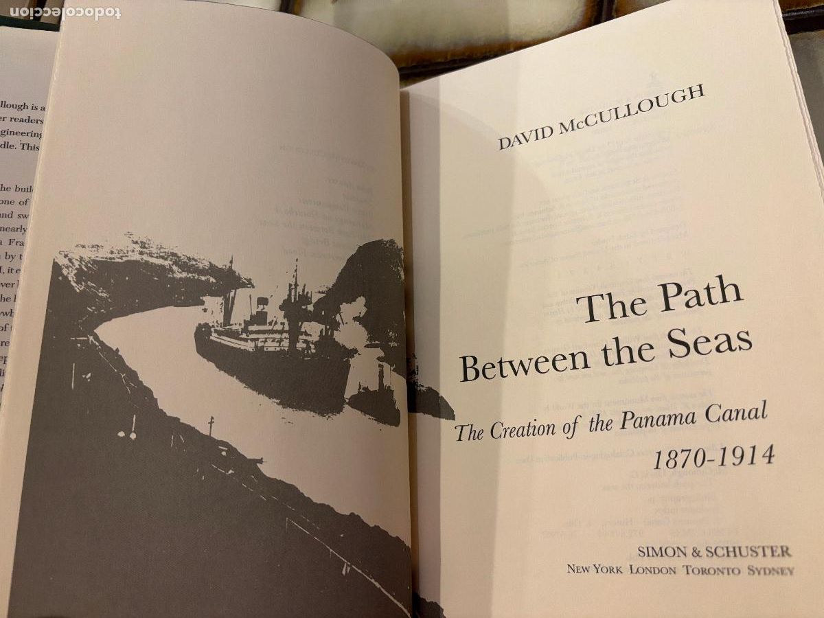 Libros de segunda mano: The Path Between the Seas. David McCullough. EN INGL&Eacute;S. - Foto 4