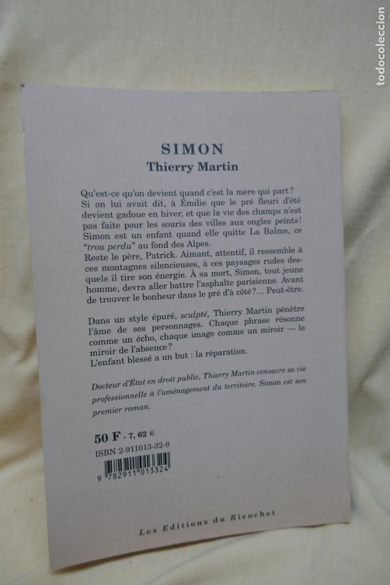 Libros de segunda mano: SIMON - THIERRY MARTIN (EN FRANC&Eacute;S) - Foto 14