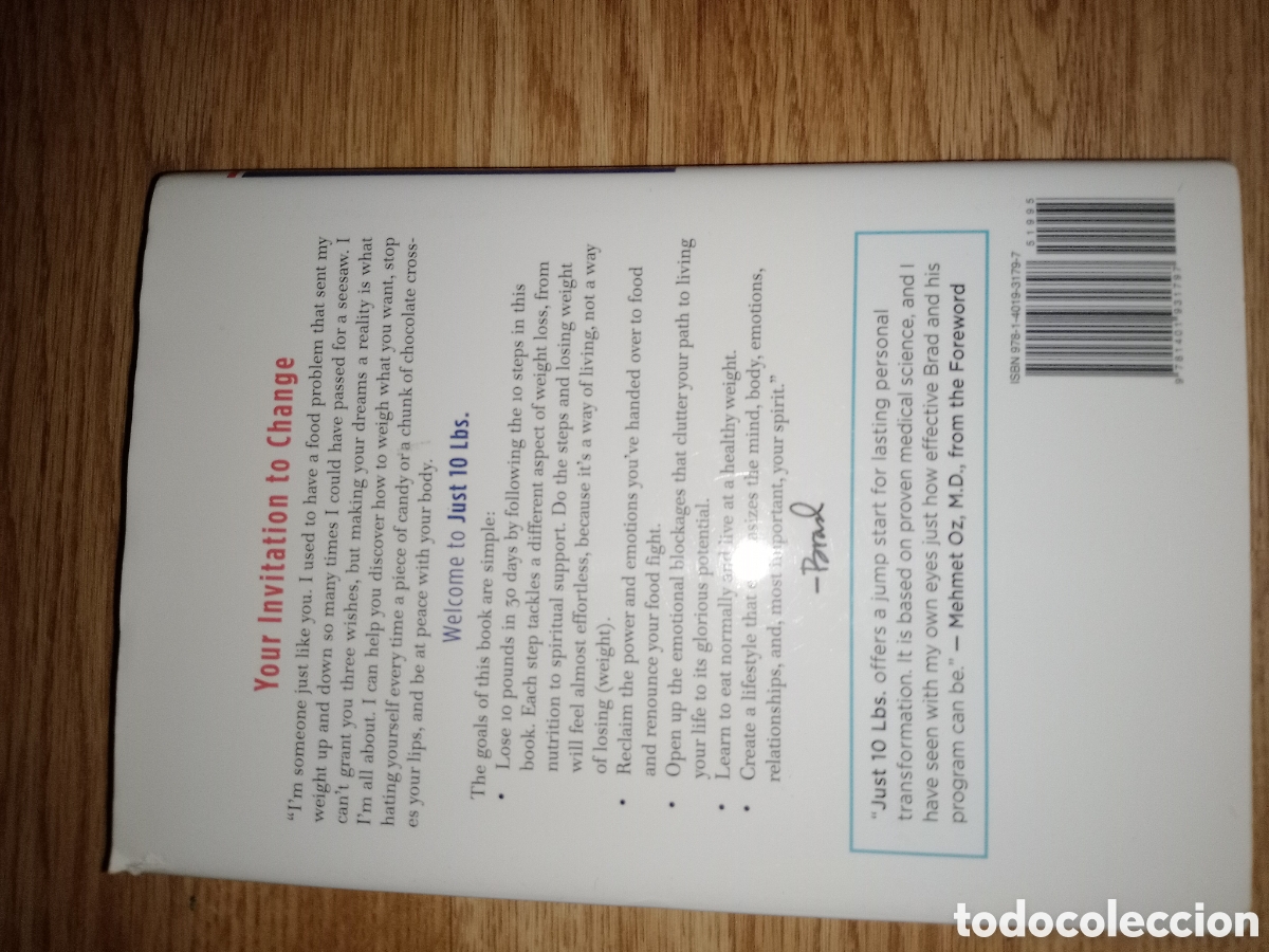 Libros de segunda mano: Toreteblanco just 10 lbs brad lamm - Foto 2
