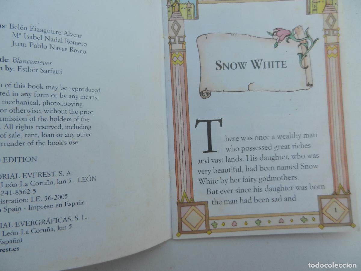 Libros de segunda mano: SNOW WHITE - EVEREST CUENTO EN INGLES - Foto 2