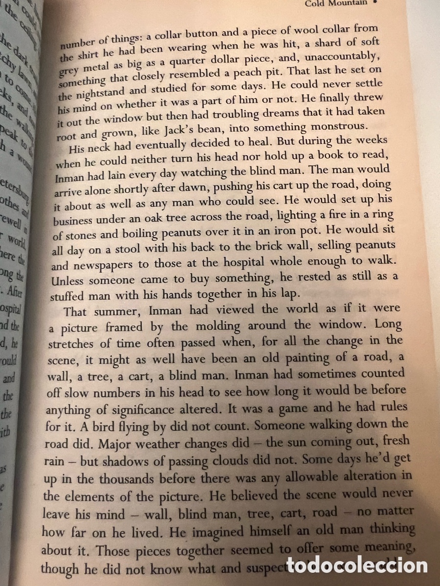 Libros de segunda mano: COLD MOUNTAIN. CHARLES FRAZIER. Ingles - Foto 4