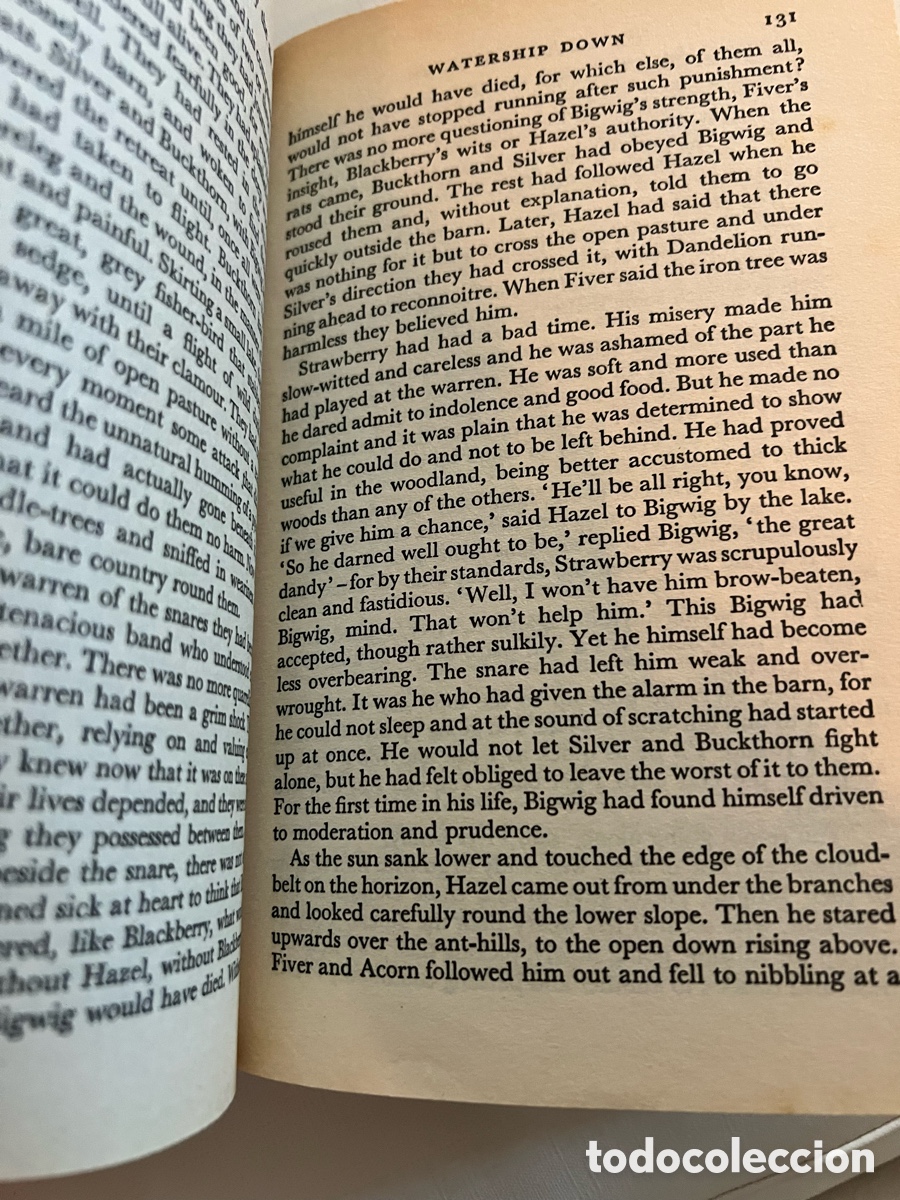 Libros de segunda mano: Watership down. Richard Adams. - Foto 3