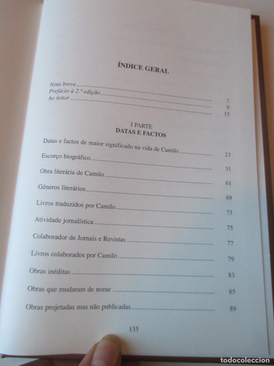 Libros de segunda mano: BENJAMIN SALGADO Camilo em datas , factos e coment&aacute;rios (portugu&eacute;s) W38166 - Foto 2