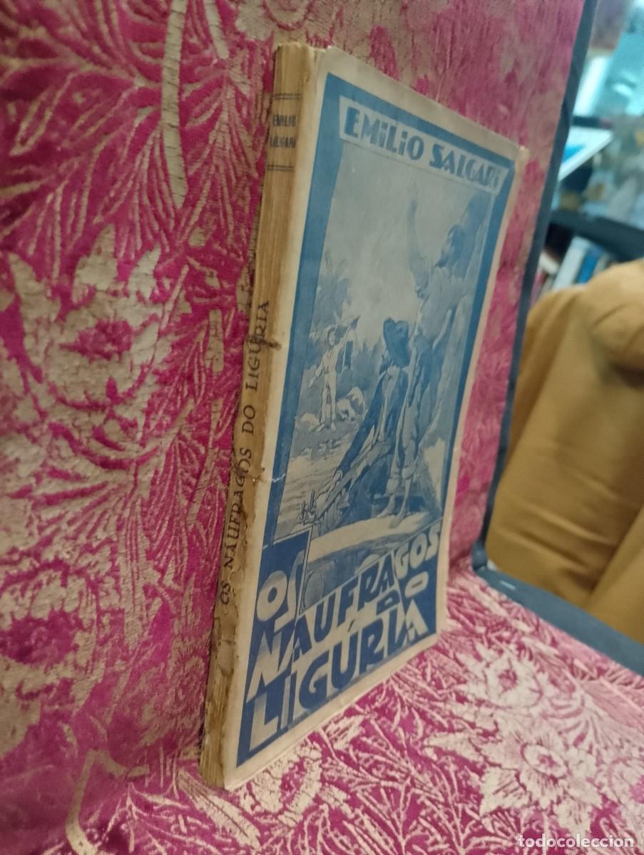 Libros de segunda mano: Os N&aacute;ufragos do Lig&uacute;ria - Emilio Salgari - Foto 2