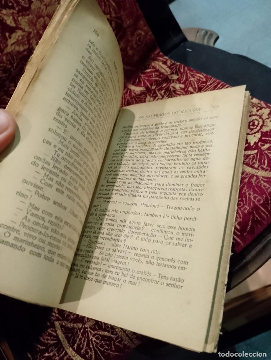 Libros de segunda mano: Os N&aacute;ufragos do Lig&uacute;ria - Emilio Salgari - Foto 3