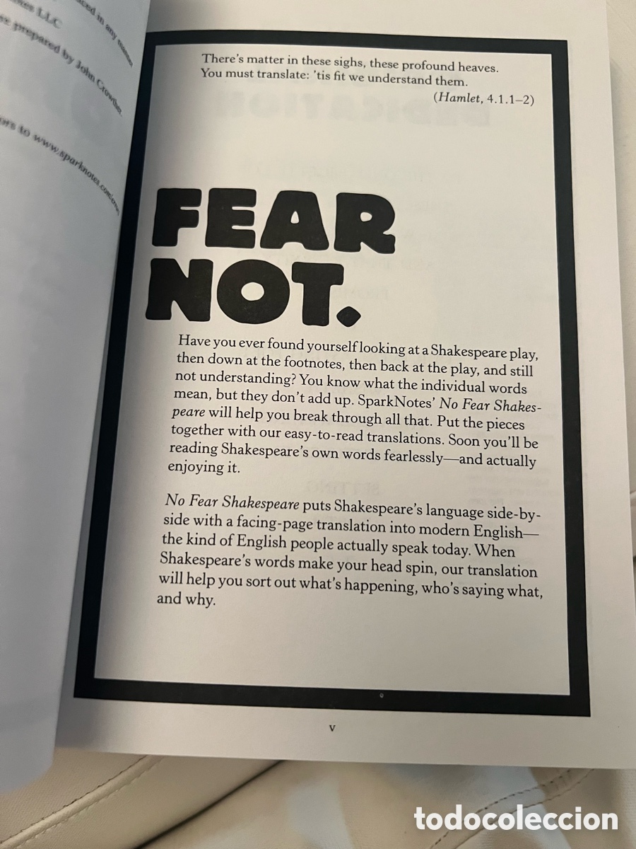 Libros de segunda mano: NO FEAR SHAKESPEARE SONNETS. - Foto 4