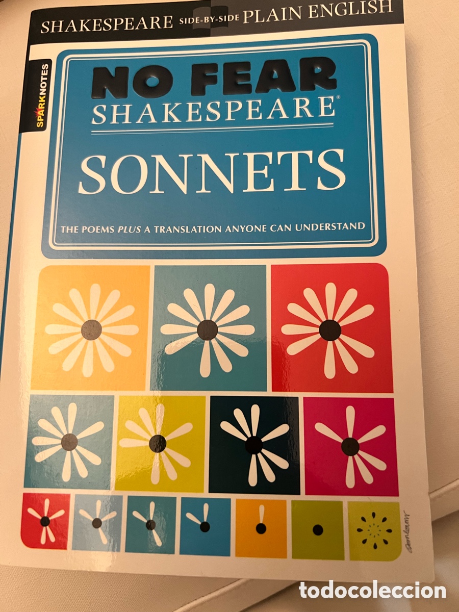 Libros de segunda mano: NO FEAR SHAKESPEARE SONNETS. - Foto 1