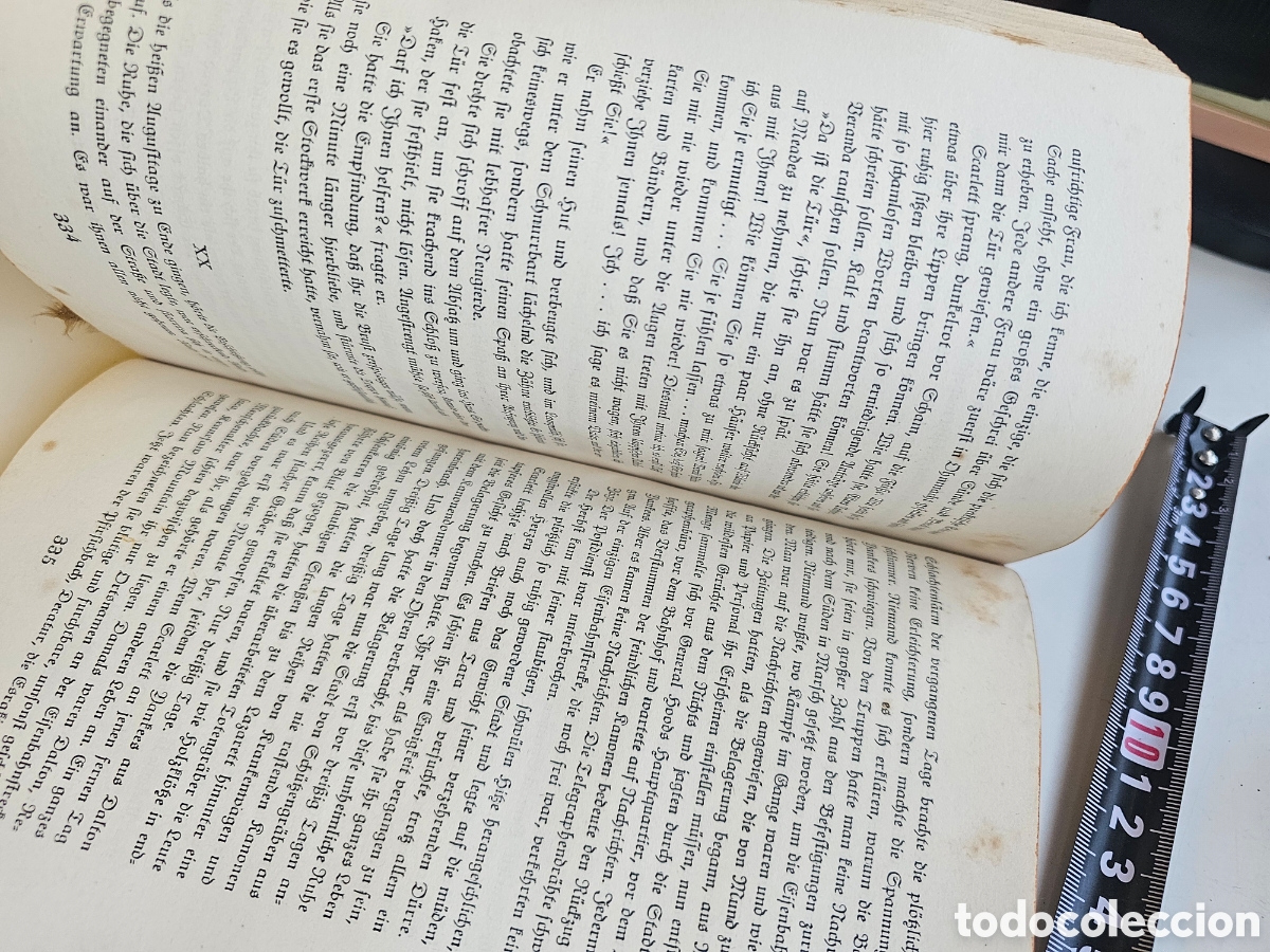 Libros de segunda mano: Libro en Alem&aacute;n Vom Winde verweht 1938 Margareth Mitchell - Foto 9