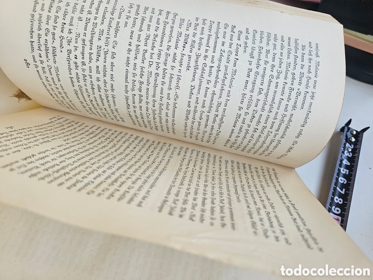 Libros de segunda mano: Libro en Alem&aacute;n Vom Winde verweht 1938 Margareth Mitchell - Foto 10