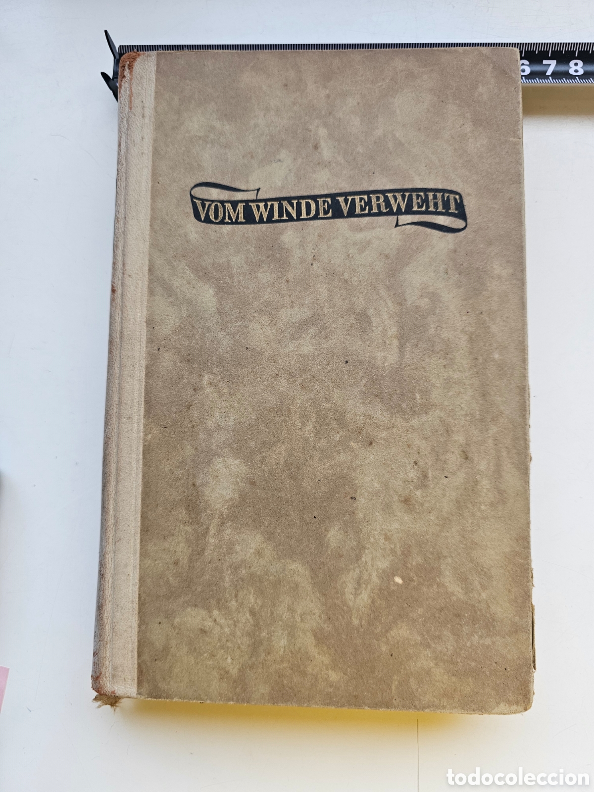 Libros de segunda mano: Libro en Alem&aacute;n Vom Winde verweht 1938 Margareth Mitchell - Foto 1