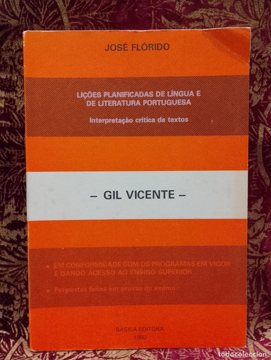 Libros de segunda mano: Gil Vicente - Jos&eacute; Fl&oacute;rido - Foto 1