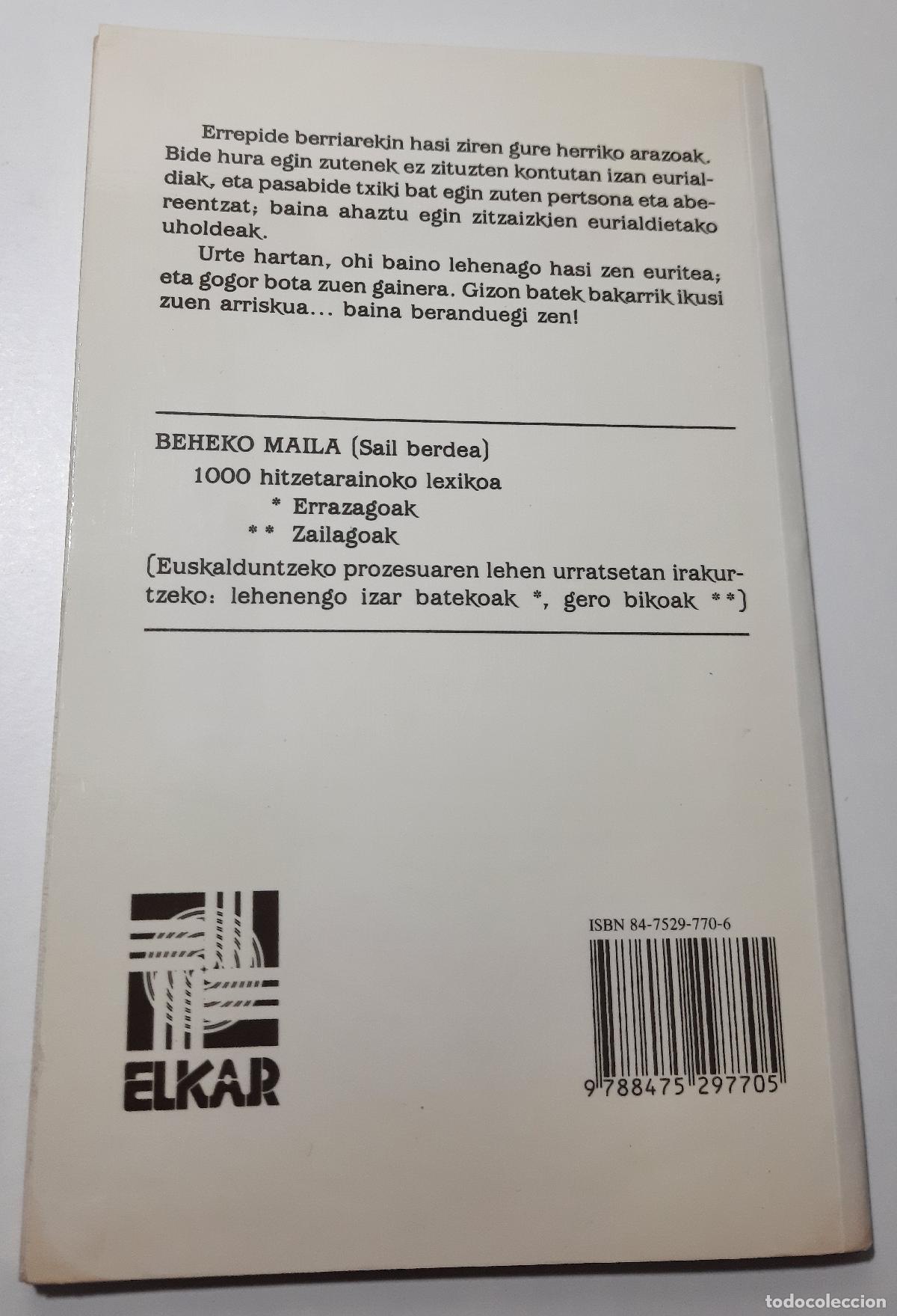 Libros de segunda mano: Hondamendirako errepidea - Milne, John - Foto 3