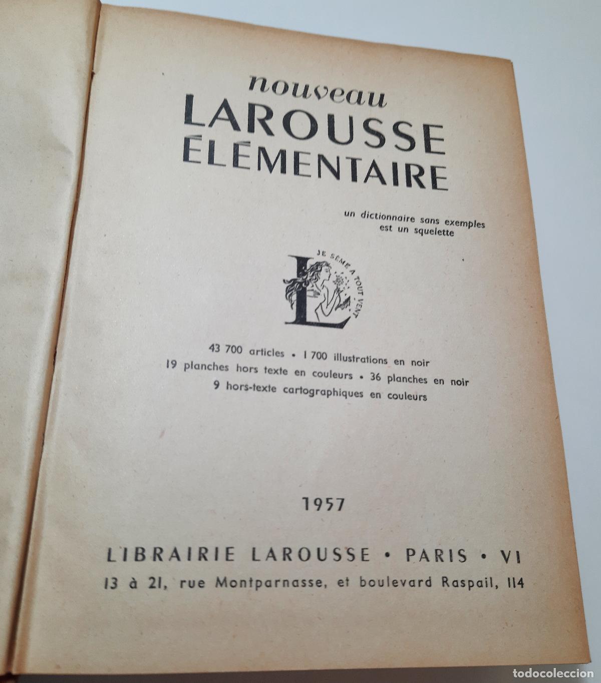 Libros de segunda mano: Nouveau Larousse elementaire - Foto 1