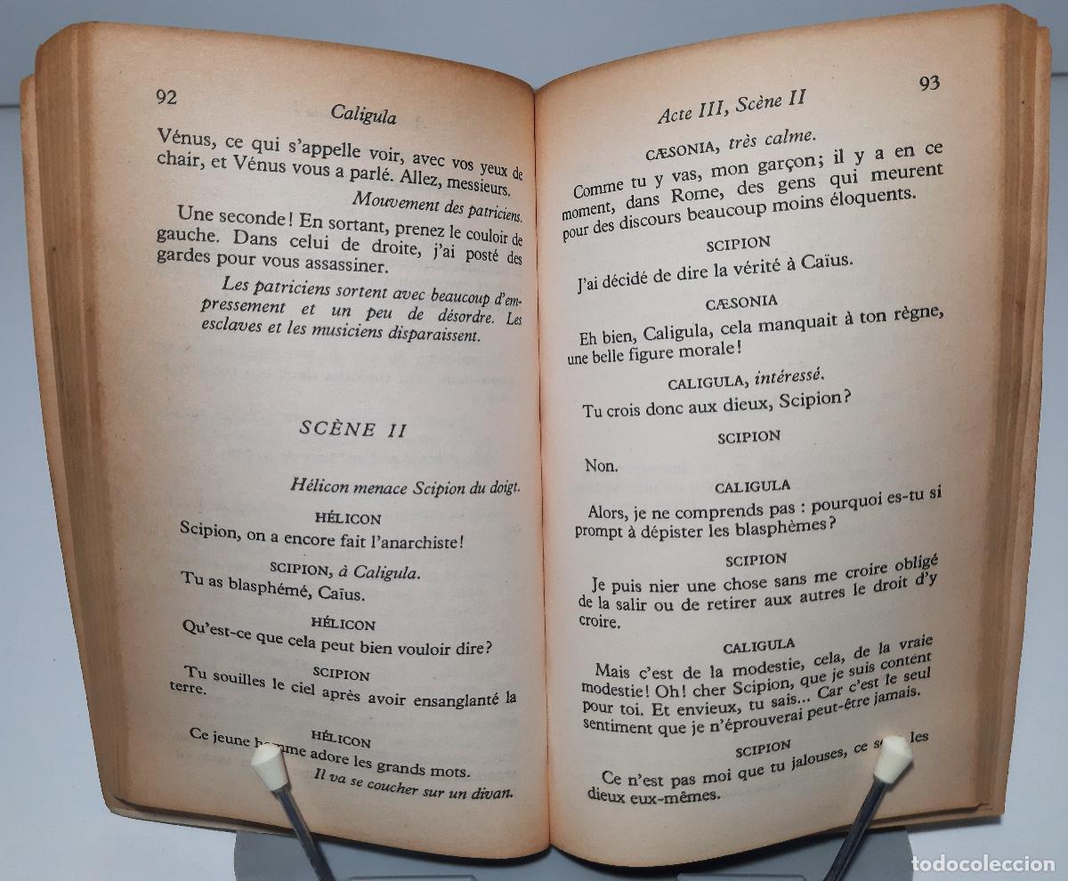 Libros de segunda mano: Caligula/Le malentendu - Camus, Albert - Foto 3