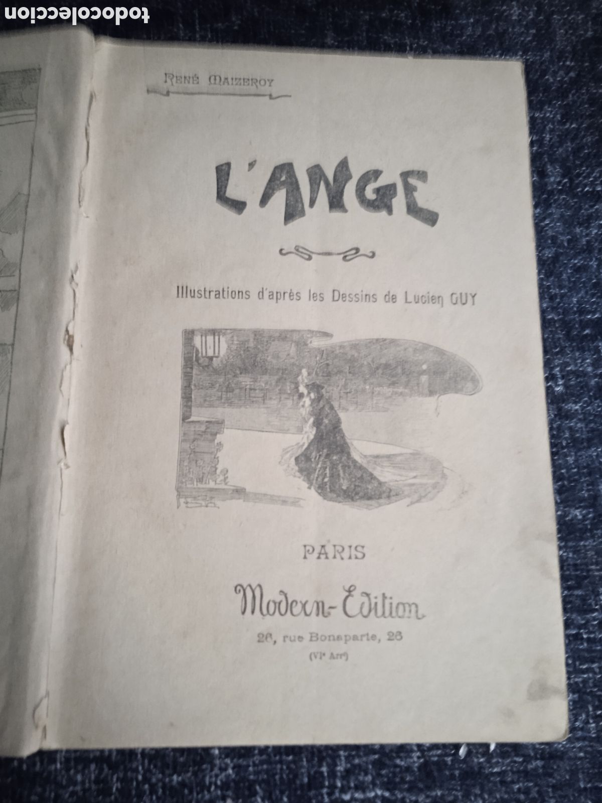Libros de segunda mano: Lange. / RENE MAIZEROY -EDICION EN FRANCES - Foto 1