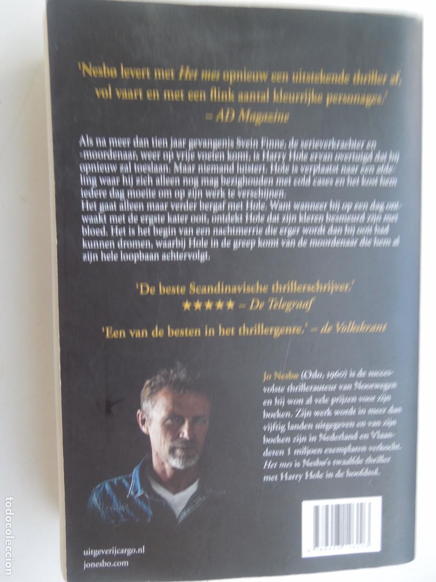 Libros de segunda mano: JO NESBO - HET MES - CARGO 2019. - Foto 3