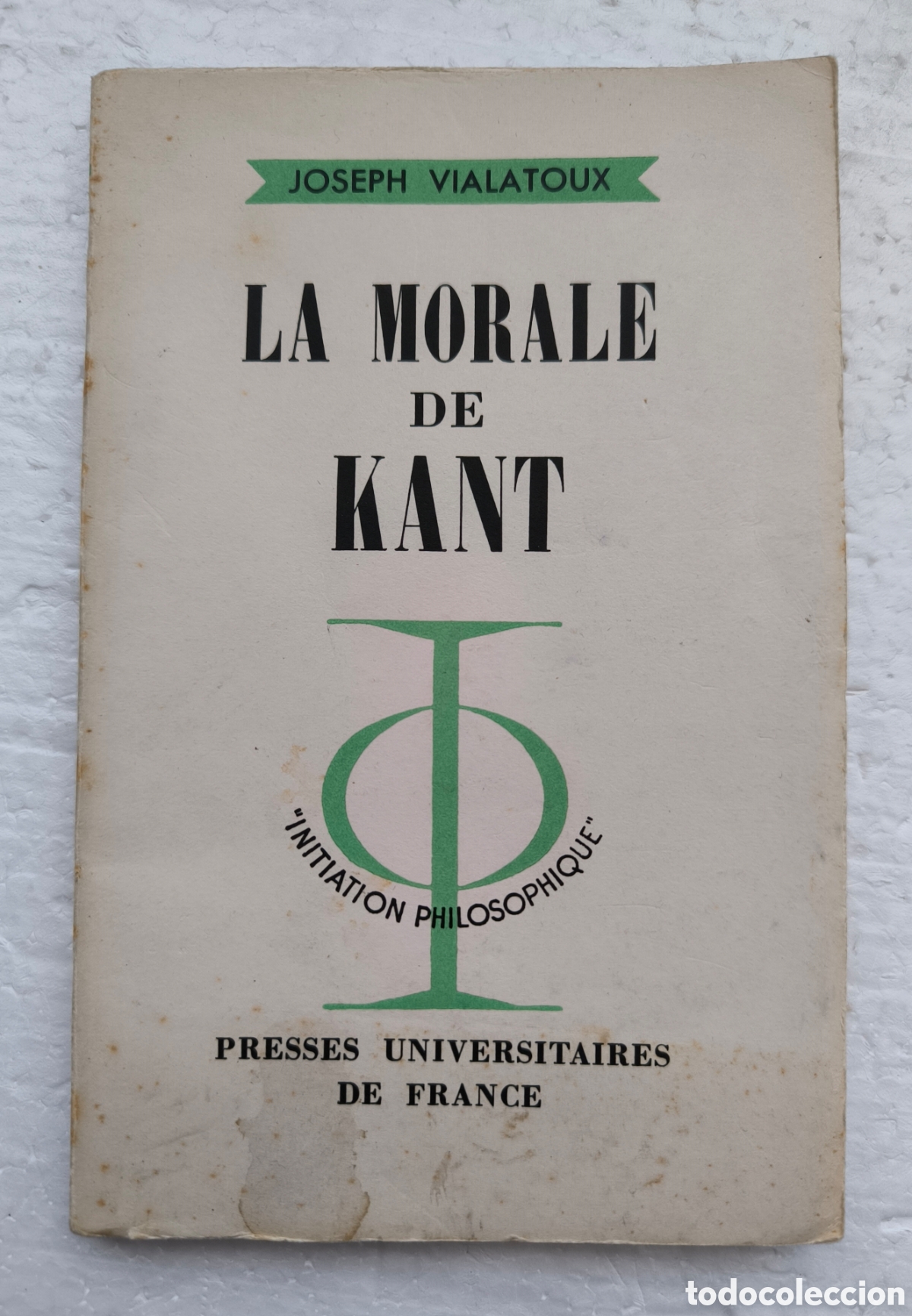 Libros de segunda mano: La Morale de Kant.Autor:Joseph Vialatoux.