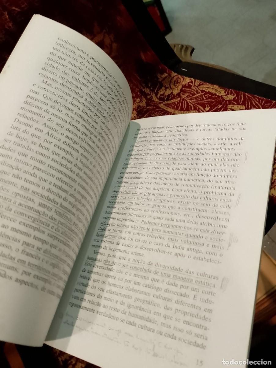 Libros de segunda mano: Ra&ccedil;a e Hist&oacute;ria - Claude L&eacute;vi-Strauss - Foto 4
