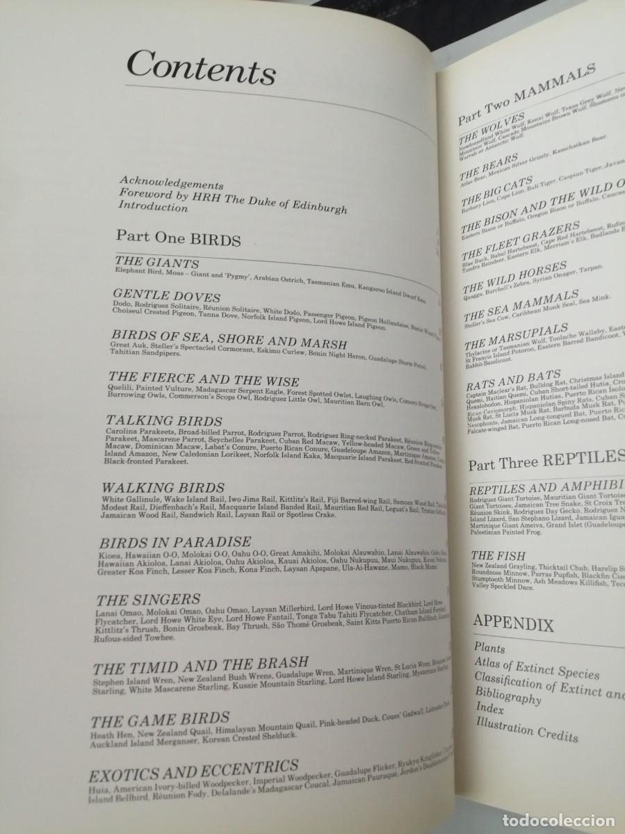 Libros de segunda mano: Vanished Species (Hardcover) - Foto 6