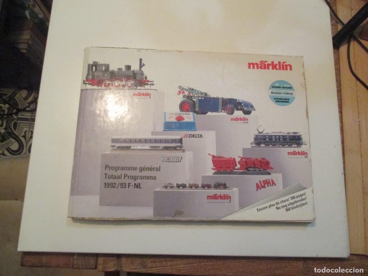 Libros de segunda mano: MARKLIN Programme g&eacute;n&eacute;ral totaal programma 1992/93 F-NL W38983 - Foto 1