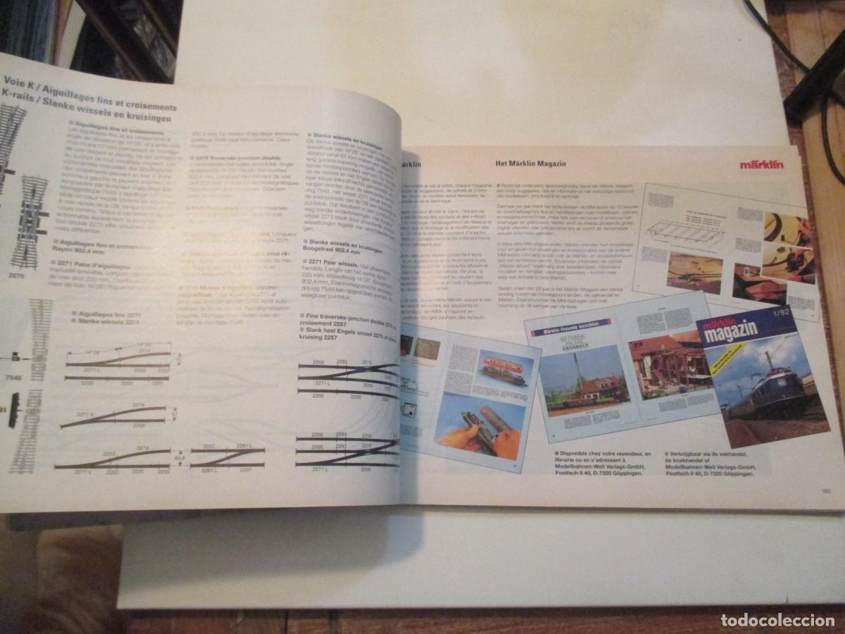 Libros de segunda mano: MARKLIN Programme g&eacute;n&eacute;ral totaal programma 1992/93 F-NL W38983 - Foto 4