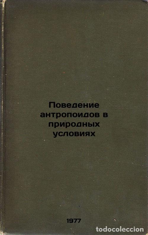 Libri di seconda mano: Povedenie antropoidov v prirodnykh usloviyakh. In Russian /Anthropoid behaviour - Firsov, Leonid Ale