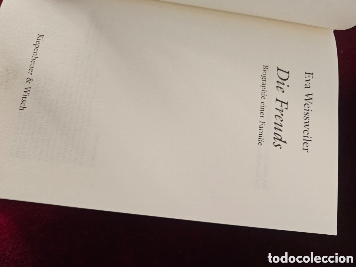 Libros de segunda mano: Libro en Alem&aacute;n Die Freuds 2006, - Foto 3