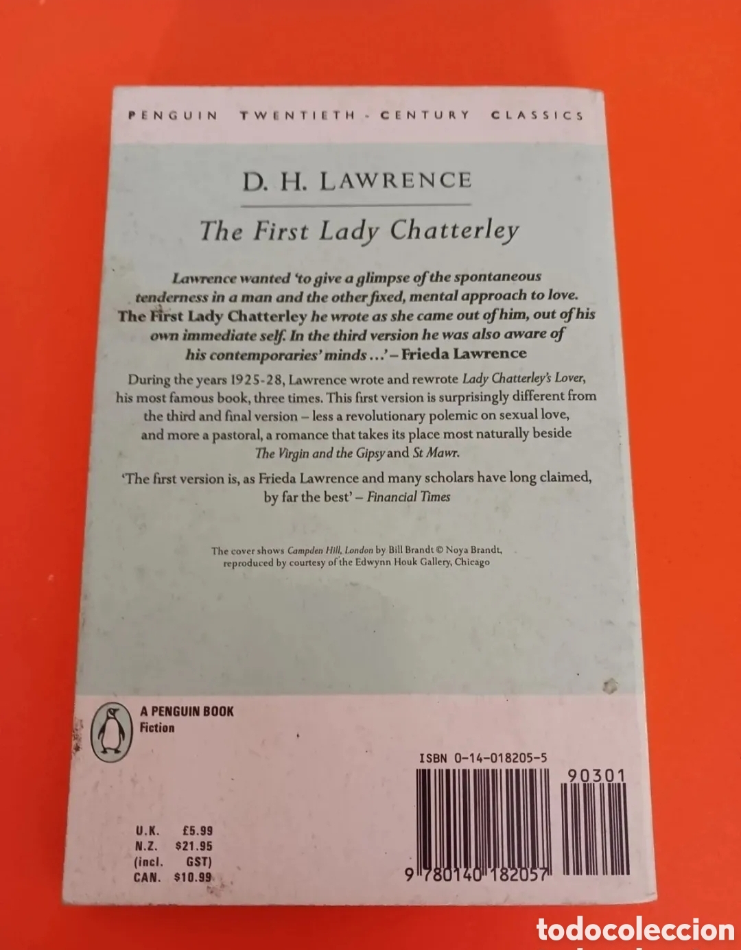 Libros de segunda mano: Libro, The First Lady Chatterley. D.H.LAWRENCE. - Foto 4