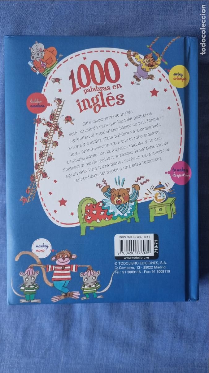 Libros de segunda mano: 1000 palabras en ingl&eacute;s - Foto 2