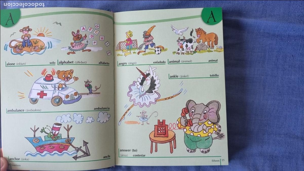 Libros de segunda mano: 1000 palabras en ingl&eacute;s - Foto 4