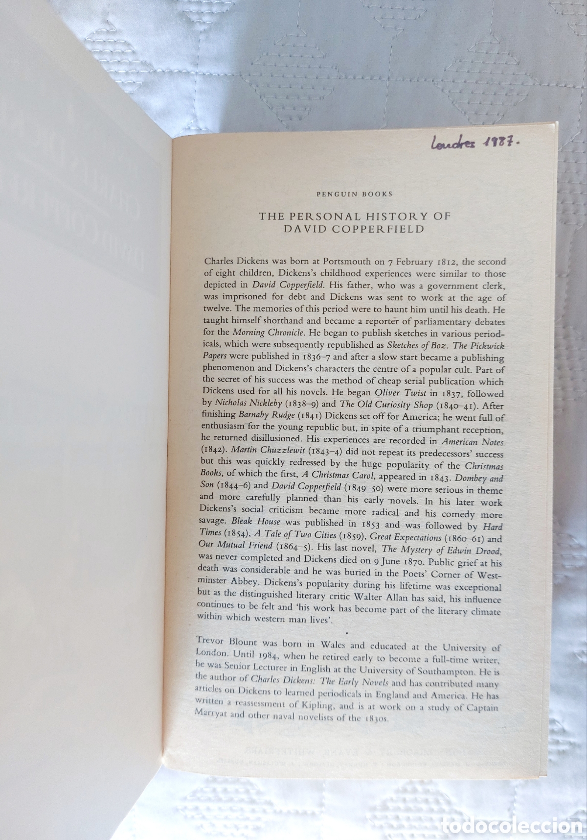 Libros de segunda mano: DAVID COPPERFIELD. ( Charles Dickens) &rdquo;Edici&oacute;n en ingl&eacute;s&rdquo; - Foto 5
