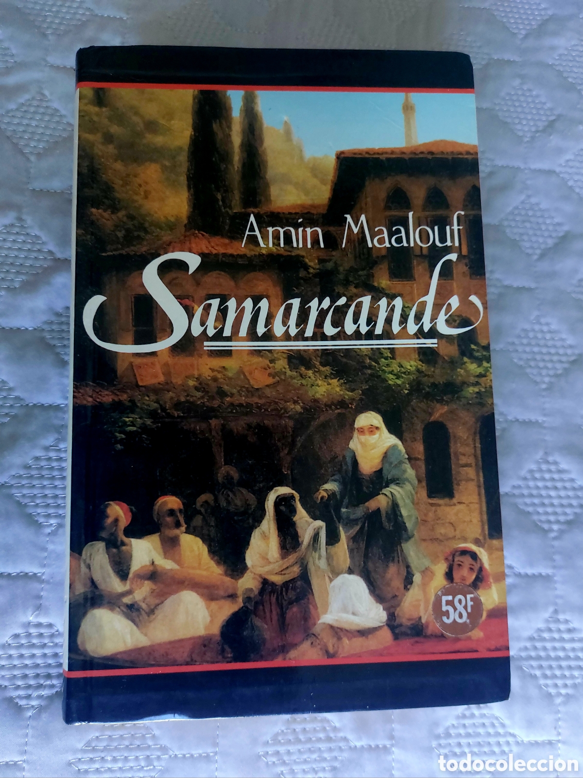 Libros de segunda mano: SAMARCANDE. (AM&Iacute;N MAALOUF) &rdquo;EDICI&Oacute;N EN FRANC&Eacute;S&rdquo; - Foto 1