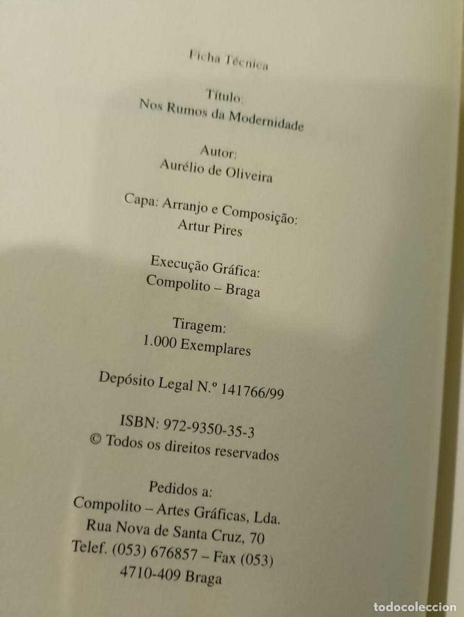 Libros de segunda mano: Nos Rumos da Modernidade - Aur&eacute;lio de Oliveira - Foto 9