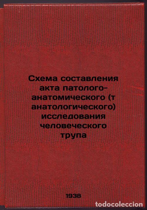 Livros em segunda m&atilde;o: Skhema sostavleniya akta patologo-anatomicheskogo (tanatologicheskogo) issledov - Shor, Georgy Vladi