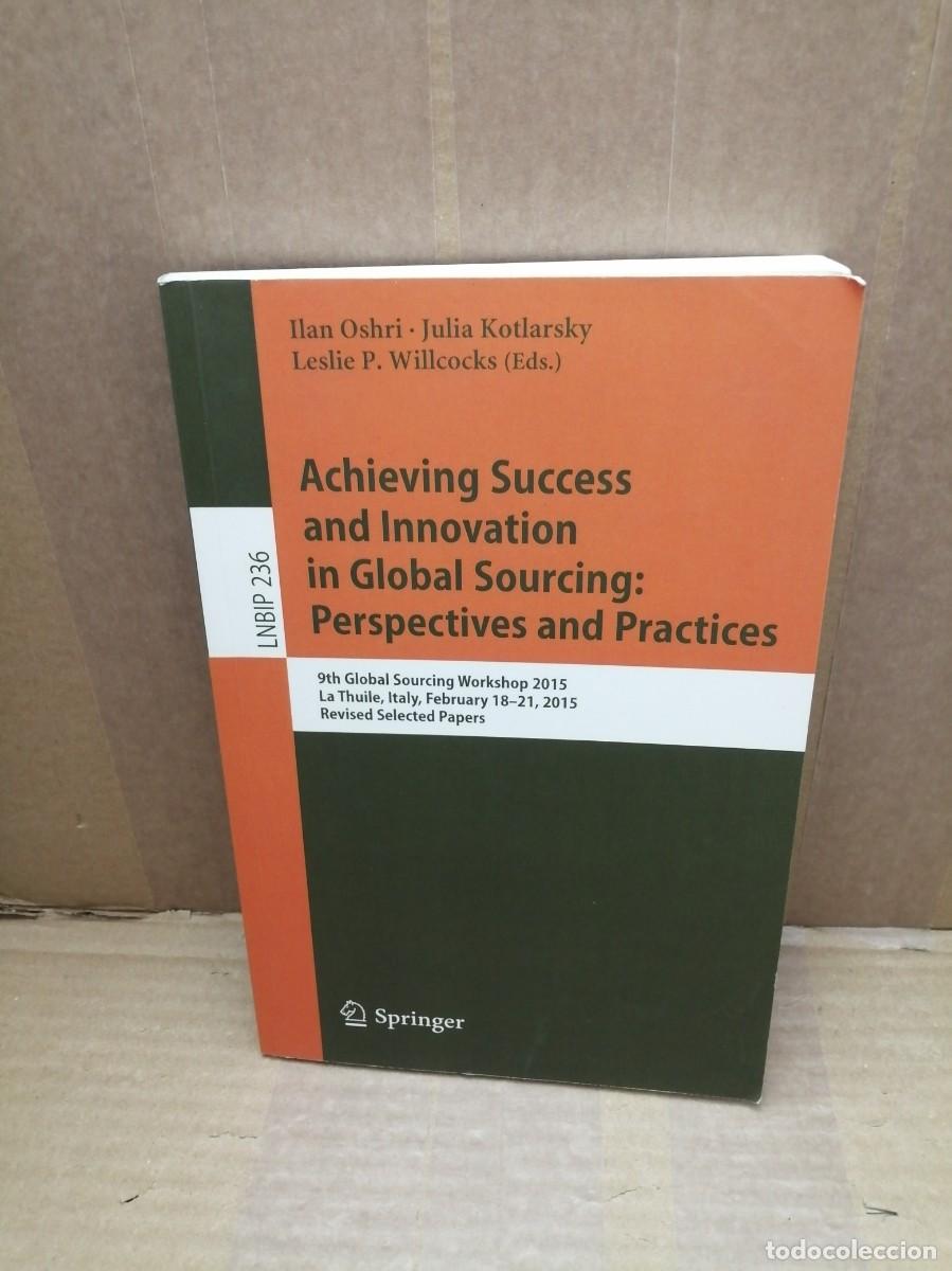 Libri di seconda mano: Achieving Success and Innovation in Global Sourcing: Perspectives and Practices