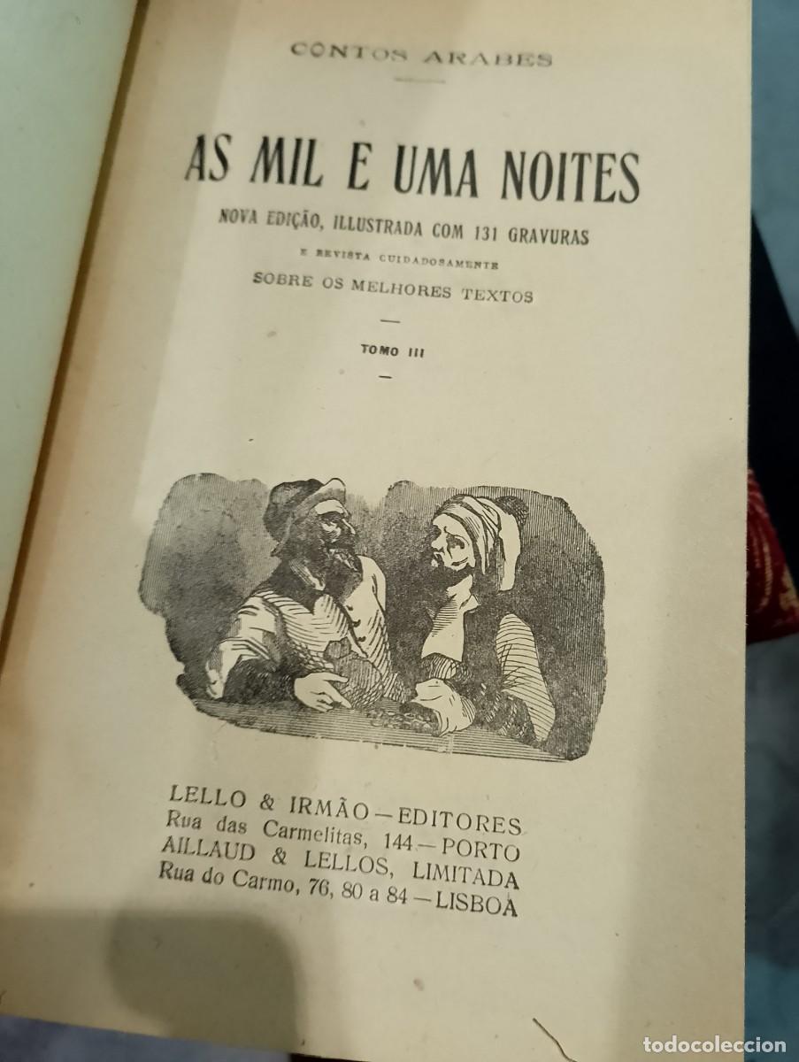Libros de segunda mano: Contos &Aacute;rabes - As Mil e uma Noites - Foto 4
