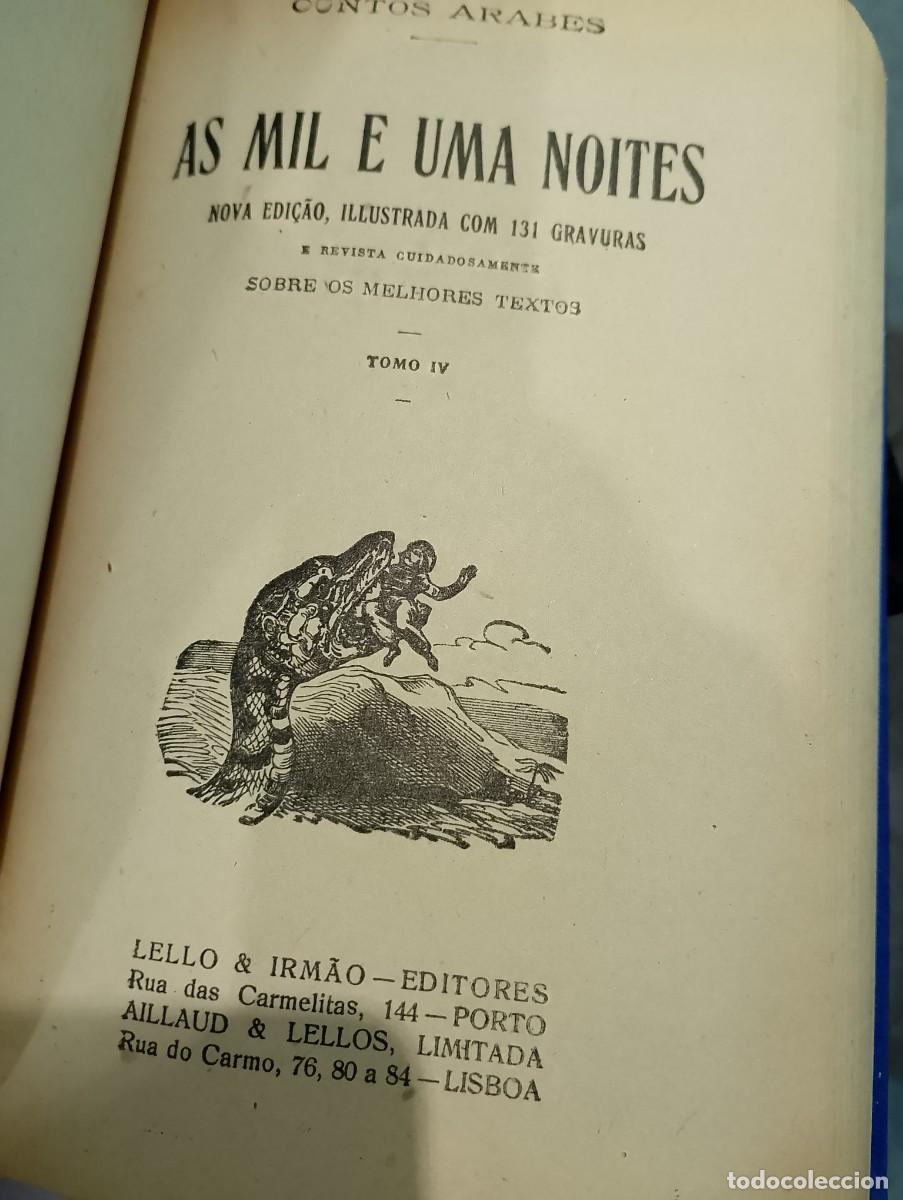 Libros de segunda mano: Contos &Aacute;rabes - As Mil e uma Noites - Foto 5